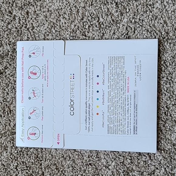 Color Street Nails Zebra On The Spot - Picture 4 of 4